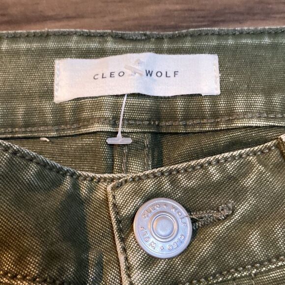Cleo + Wolf Women’s High Rise Straight Leg Jeans - Picture 7 of 9